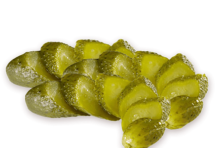 Огурцы маринованные резанные