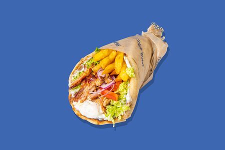 Гирос в пите Сырный