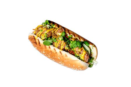 Хот-дог с хрустящей курочкой