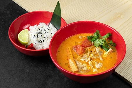 Суп том ям с курицей