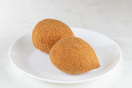 Котлета по-киевски с сыром и грибами