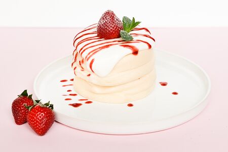 Панкейк Клубничный