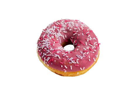 Пончик с ягодной начинкой