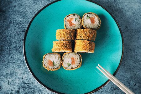 Crunch Roll Лосось