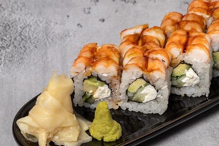 Филадельфия классика с креветкой