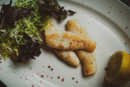 Кальмар на гриле