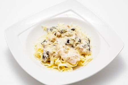 Тальятелле с лесными грибами