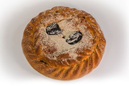 Пирог с черёмухой