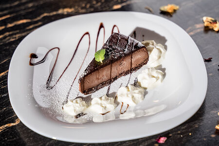 Чизкейк шоколадный