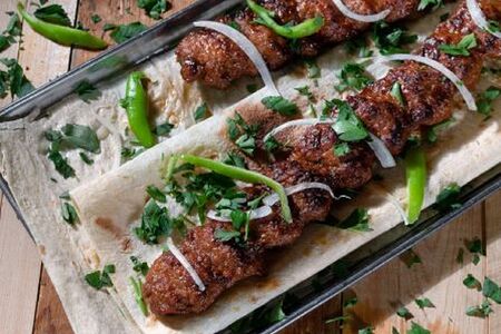 Люля-кебаб из свинины