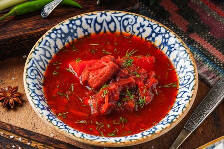 Борщ с телятиной