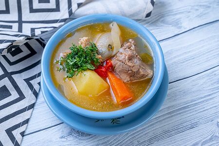 Шурпа с говядиной