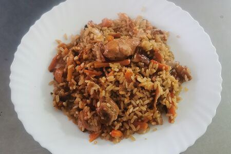 Плов с курицей