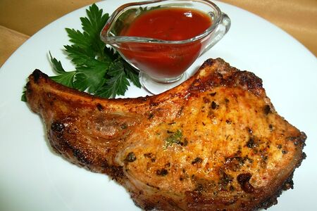 Шашлык свинины корейки