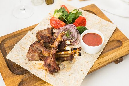 Шашлык из корейки ягненка