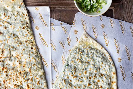 Хориатико постная лепешка с зеленью