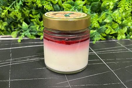 Чизкейк вишня в стеклянной баночке