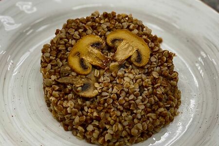 Каша гречневая с грибами