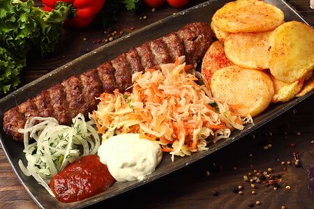 Сет №12 Люля-кебаб из свинины с говядиной