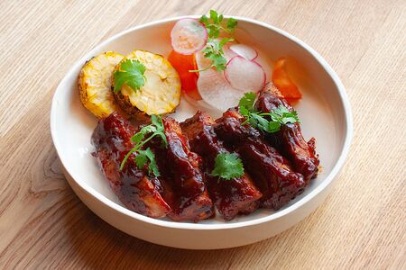 Ребра барбекю