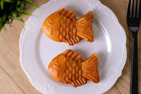 Японский десерт Рыбки Таяки