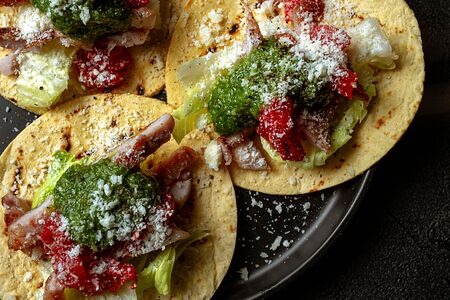 Тако с курицей