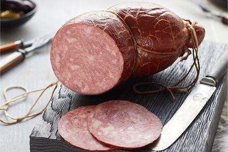 Ветчина в оболочке подкопчённая