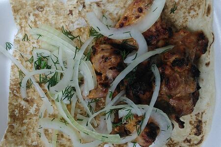 Шашлык из бедра индейки