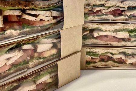 Сэндвич с ветчиной и сыром