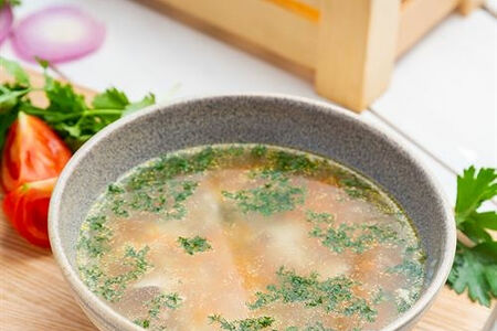 Домашний куриный суп