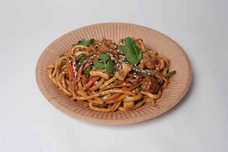 Удон с морепродуктами