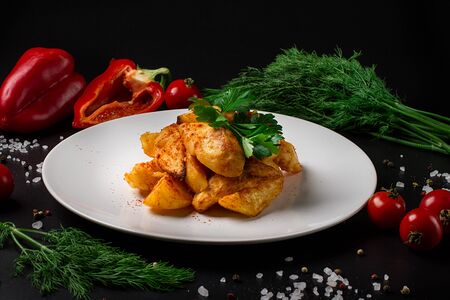 Картофель по-деревенски