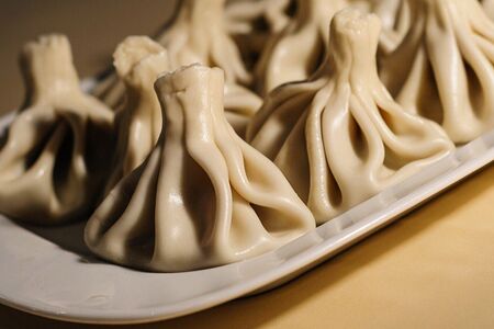 Хинкали с бараниной