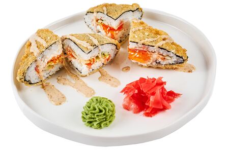 Суши-сэндвич с креветкой