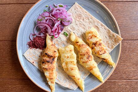 Люля-кебаб из картофеля