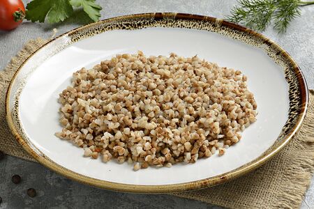 Отварная гречка