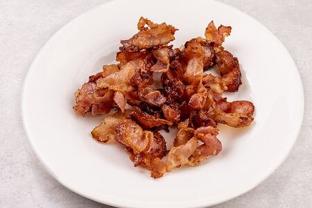 Бекон жареный