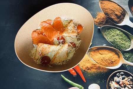 Цезарь с сёмгой