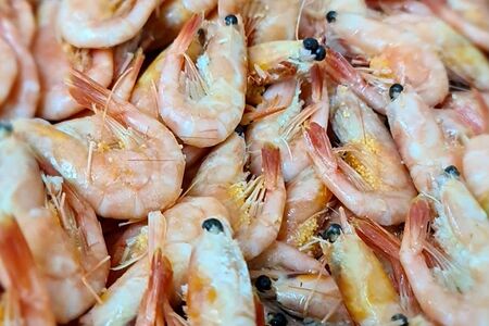 Креветки отварные