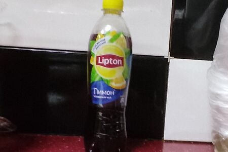 Холодный чай Липтон лимон