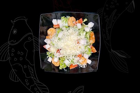 Цезарь с креветками