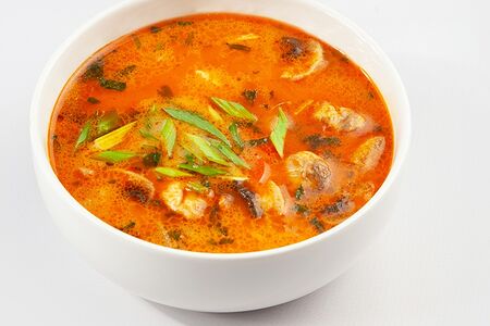 Суп Том ям с курицей