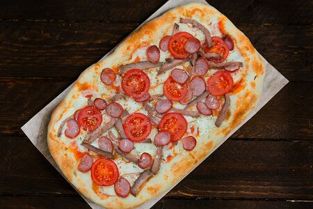 Пицца Трэ Бифф большая