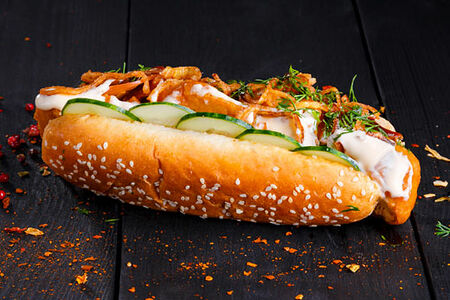 Сэндвич BBQ с курицей