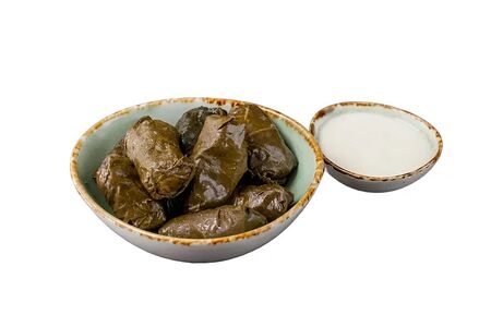 Долма с винoградными листьями