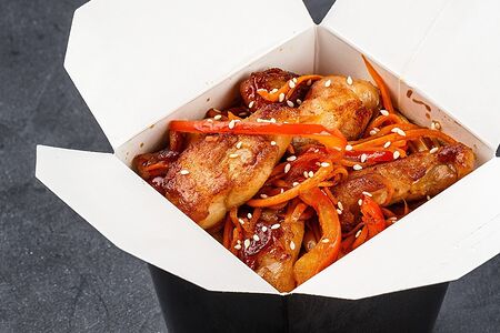 Курица в кисло-сладком соусе