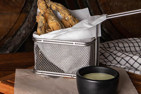 Мойва в кукурузной панировке