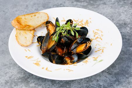 Мидии Кокосовый карри