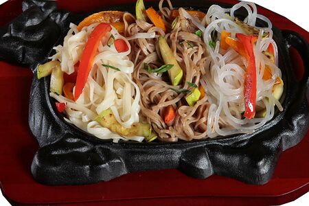 Лапша Соба с курицей