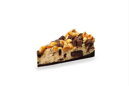 Чизкейк с арахисом и карамелью